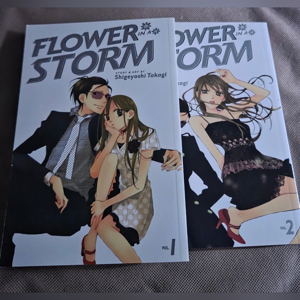 Flower in a Storm Manga Volumes 1 and 2